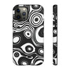 Shockproof iPhone 12 Phone Case - Glossy Front and Side View