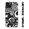 Shockproof iPhone 13 Phone Case - Glossy Front and Side View