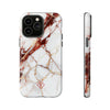 Shockproof iPhone 14 Phone Case - Glossy Front and Side View