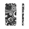 Shockproof iPhone 15 Phone Case - Matte Front and Side View