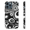 Shockproof iPhone 13 Phone Case - Glossy Front and Side View