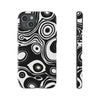 Shockproof iPhone 15 Phone Case - Glossy Front and Side View