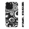 Shockproof iPhone 13 Phone Case - Matte Front and Side View