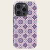 Moroccan Print Phone Case - Floral Finesse phone case for iPhone, Samsung and Google Pixel - Roxique. Where durability meets style.