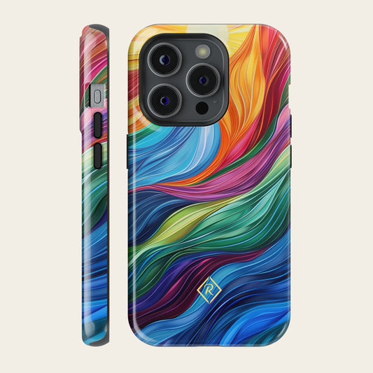 Marble Phone Case - Vibrant Verve for iPhone, Samsung and Google Pixel - Roxique. Where durability meets style.