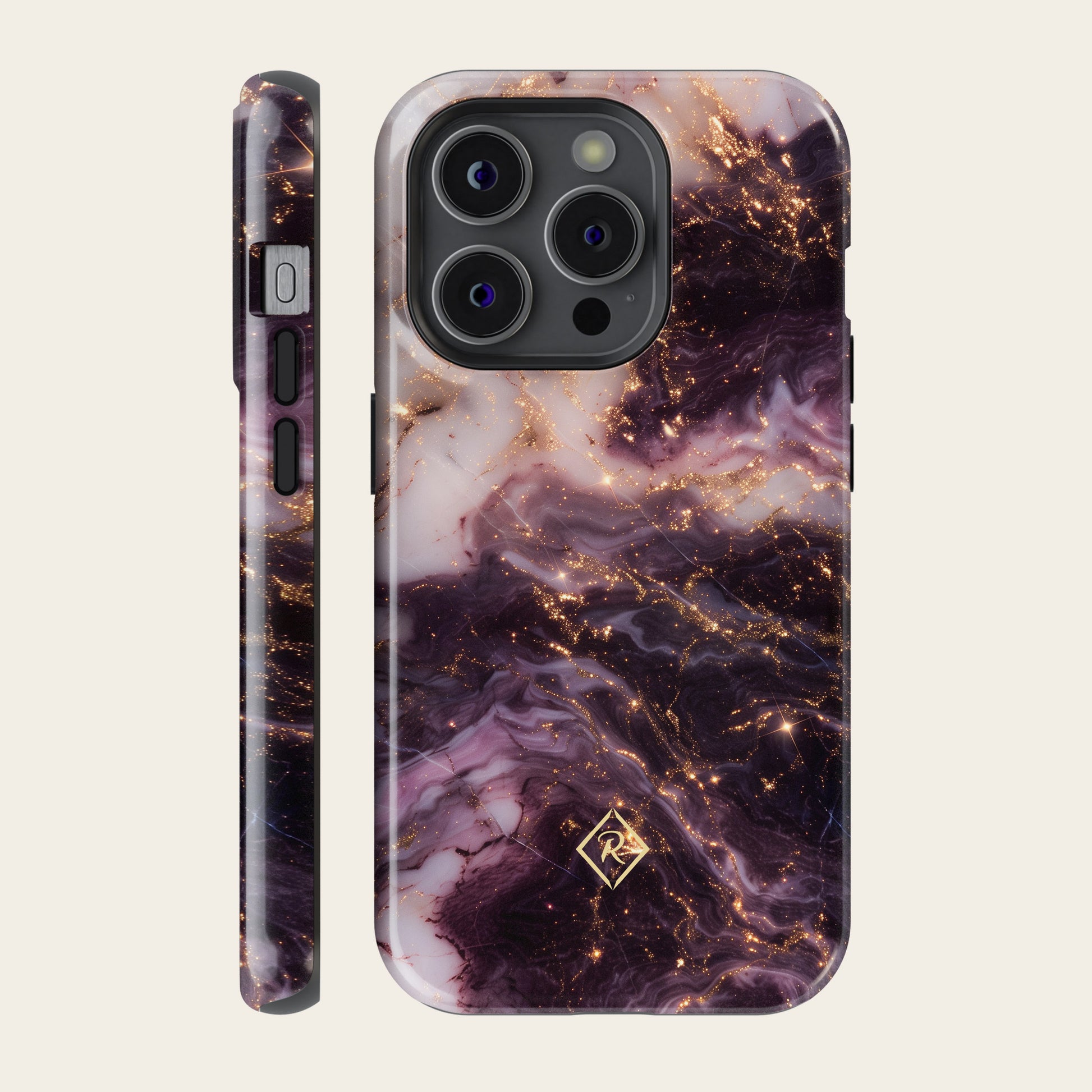 Marble Nebula Space Phone Case - Sweet Dreams for iPhone, Samsung and Google Pixel - Roxique. Where durability meets style.