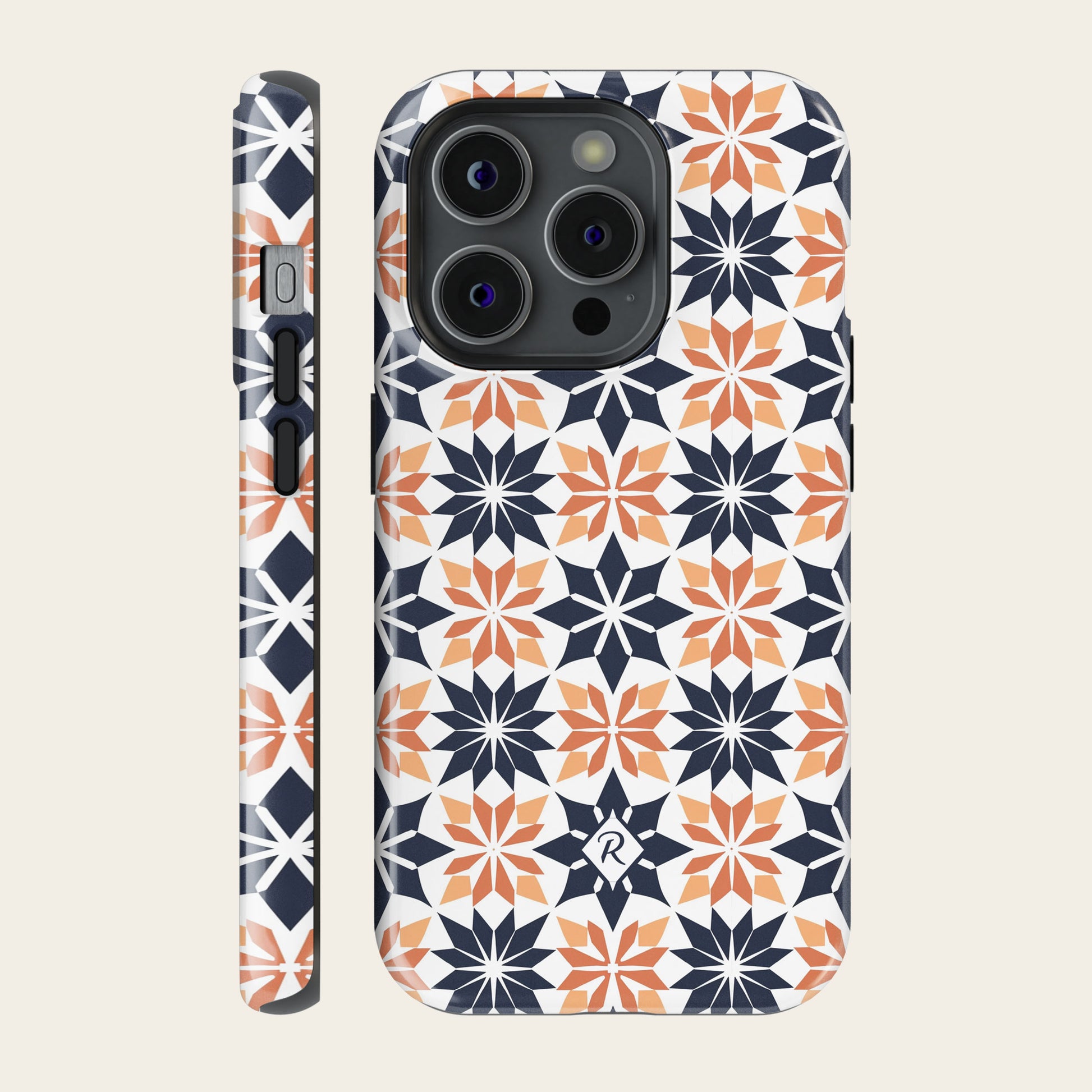 Moroccan Phone Case - Citrus Mosaic for iPhone, Samsung and Google Pixel - Roxique. Where durability meets style.